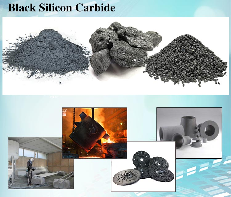 325mesh Black SIC for Silicon Carbide Crucible -2-
